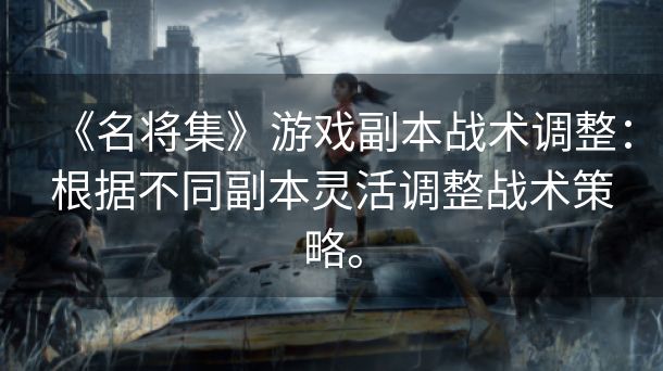 《名将集》游戏副本战术调整：根据不同副本灵活调整战术策略。
